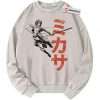 Mikasa Ackerman Sweatshirt, Attack on Titan Sweatshirt, AOT Sweatshirt, Vintage Sweater