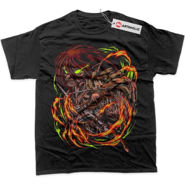 Eren Yeager Shirt, Attack On Titan Shirt, AOT Shirt, Anime Shirt, Graphic Tee