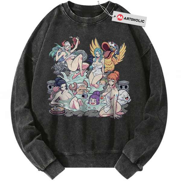 Sexy One Piece sweatshirt, Anime sweatshirt, Vintage Sweater