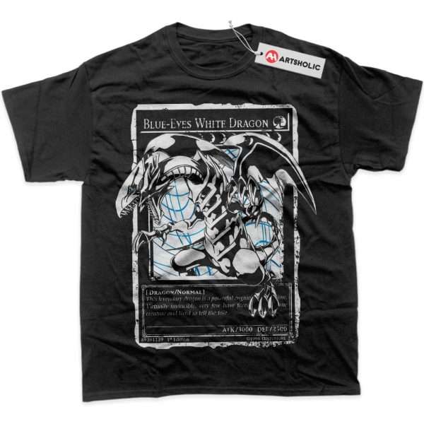 Blue Eyes White Dragon Shirt, Anime Shirt, Graphic Tee