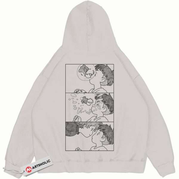 Ponyo Hoodie, Studio Ghibli Hoodie, Anime Hoodie, Vintage Hoodie