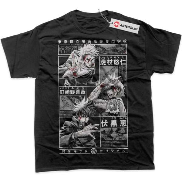 Jujutsu Kaisen Shirt, Anime Shirt, Graphic Tee