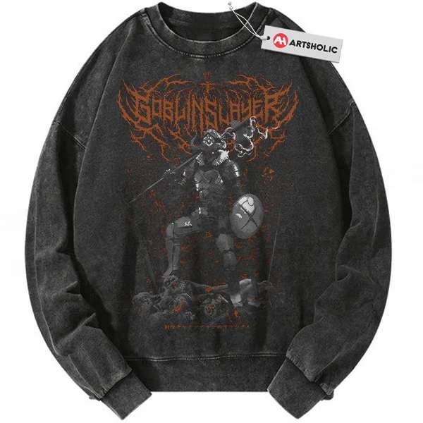 Goblin Slayer Sweatshirt, Anime Sweatshirt, Vintage Sweater