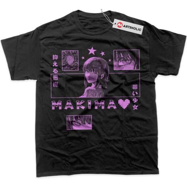 Makima Shirt, Chainsaw Man Shirt, Anime Shirt, Graphic Tee