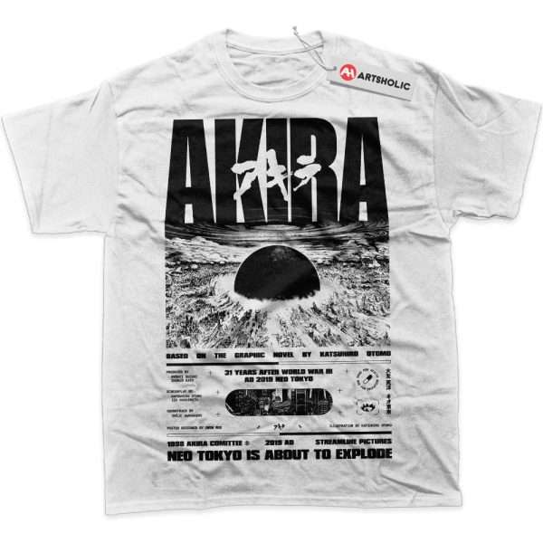 Akira Shirt, Anime Shirt, Graphic T-Shirt