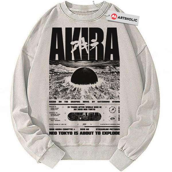 Akira Sweatshirt, Anime Sweatshirt, Vintage Sweater