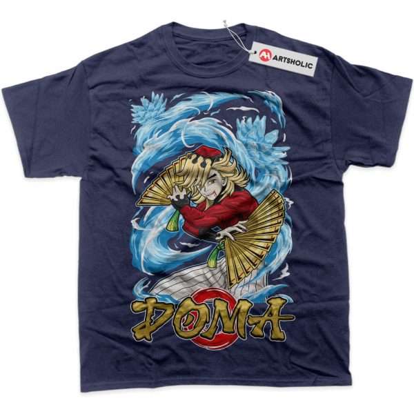 Doma Shirt, Demon Slayer Shirt, Anime Shirt, Graphic T-Shirt