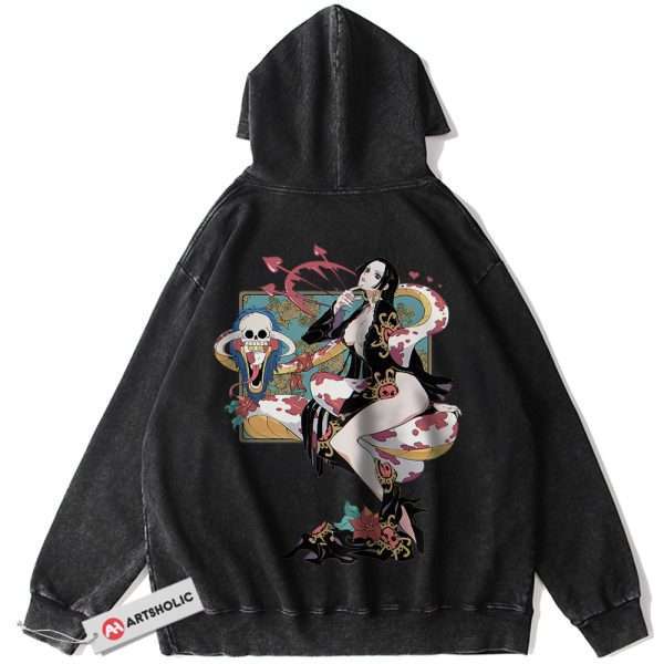 Boa Hancock Hoodie, One Piece Hoodie, Anime Hoodie, Vintage Hoodie