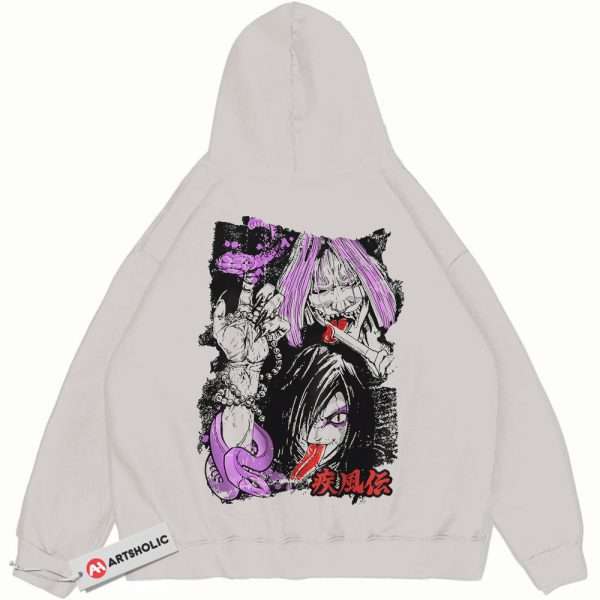 Orochimaru Hoodie, Naruto Hoodie, Anime Hoodie, Vintage Hoodie