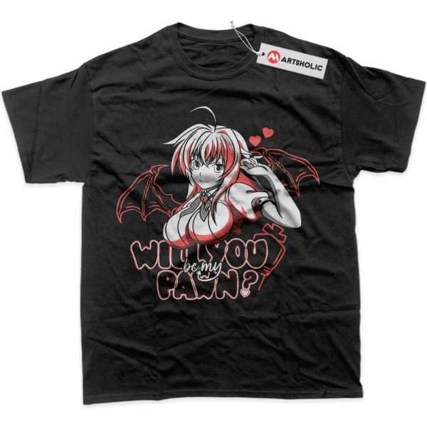 Rias Gremory Shirt, High School DxD Shirt, Anime Shirt, Graphic T-Shirt