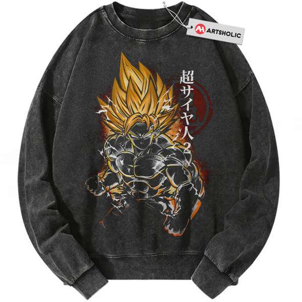 Son Goku Sweatshirt, Dragon Ball Sweatshirt, DBZ Sweatshirt, Anime Sweatshirt, Vintage Sweatshirt