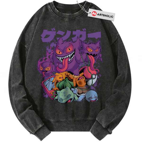 Pokemon sweatshirt, Anime sweatshirt, Vintage Sweater