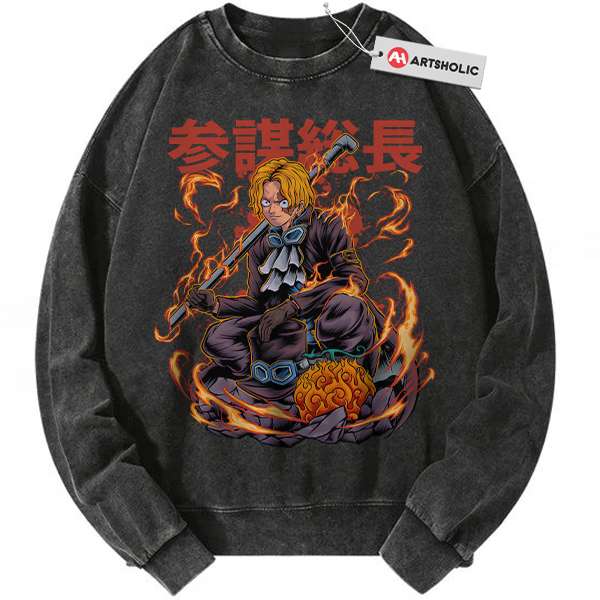 Sabo sweatshirt, One Piece sweatshirt, Anime sweatshirt, Vintage Sweater