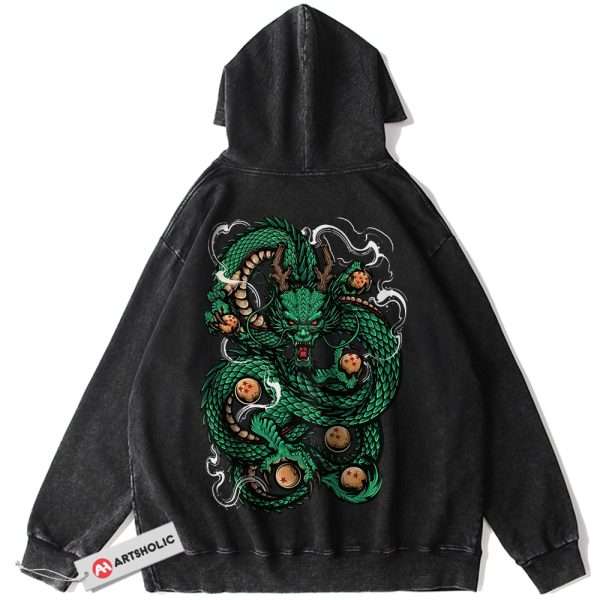 Shenron Hoodie, Dragon Ball Z Hoodie, Anime Hoodie, Vintage Hoodie