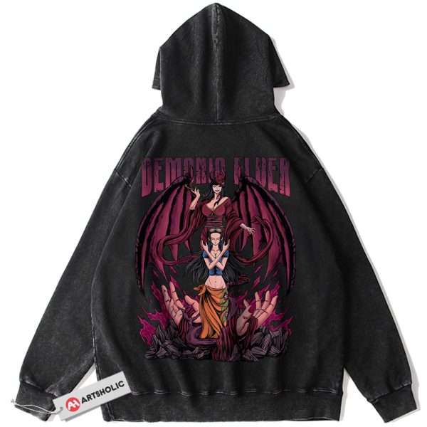 Nico Robin Hoodie, One Piece Hoodie, Anime Hoodie, Vintage Hoodie