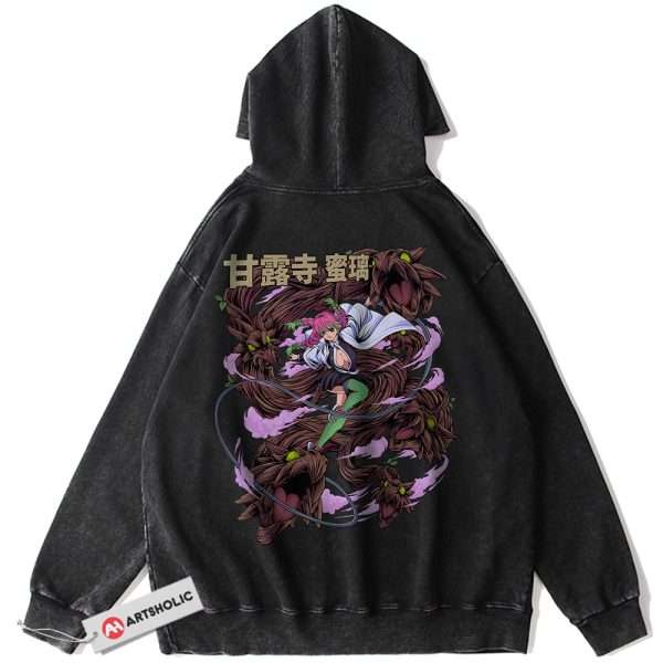 Mitsuri Kanroji Hoodie, Demon Slayer Hoodie, Anime Hoodie, Vintage Hoodie