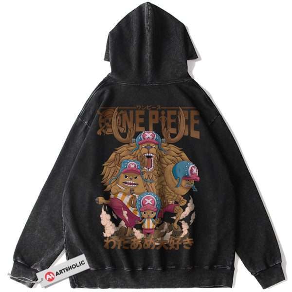 Tony Tony Chopper Hoodie, One Piece Hoodie, Anime Hoodie, Vintage Hoodie