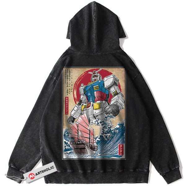 RX-78-2 Gundam Hoodie, Anime Hoodie, Vintage Hoodie