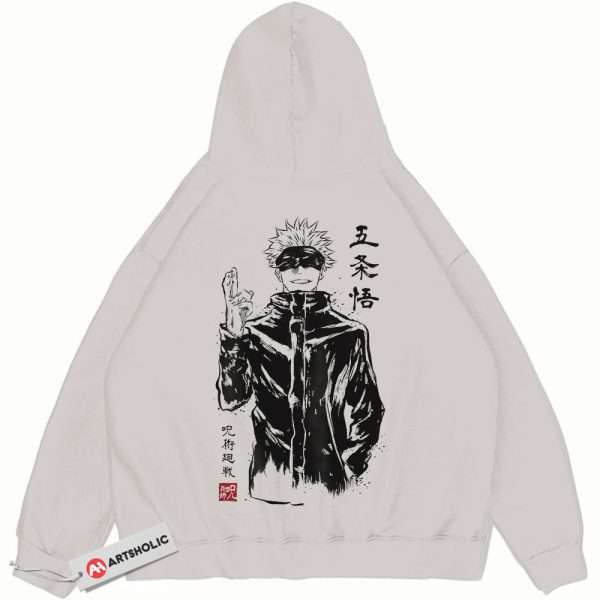 Satoru Gojo Hoodie, Jujutsu Kaisen Hoodie, Anime Hoodie, Vintage Hoodie