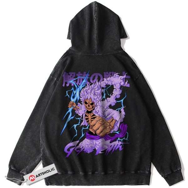 Monkey D Luffy Hoodie, One Piece Hoodie, Anime Hoodie, Vintage Hoodie