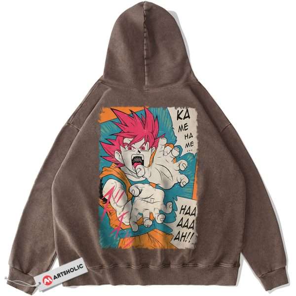 Son Goku Hoodie, Dragon Ball Z Hoodie, DBZ Hoodie, Anime Hoodie, Vintage Hoodie