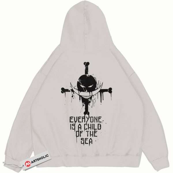 Whitebeard hoodie, One Piece Shoodie, Anime hoodie, Vintage hoodie