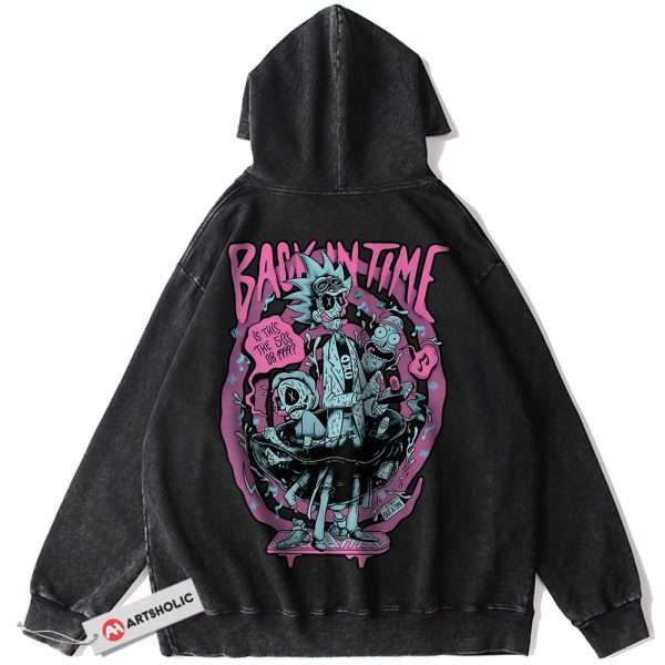 Rick and Morty Hoodie, Animated Hoodie, Vintage Hoodie
