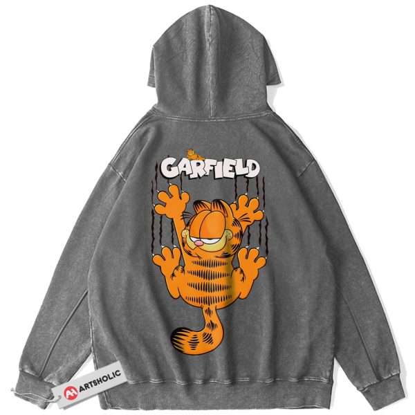 Garfield Hoodie, Animated Hoodie, Vintage Hoodie