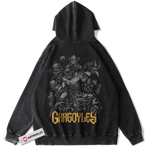 Gargoyles Hoodie, Animated Hoodie, Vintage Hoodie