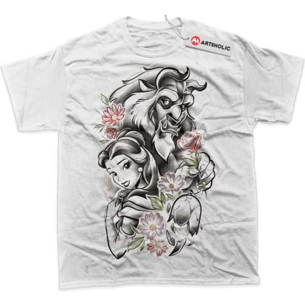 Beauty and the Beast Shirt, Animated Shirt, Graphic Tee