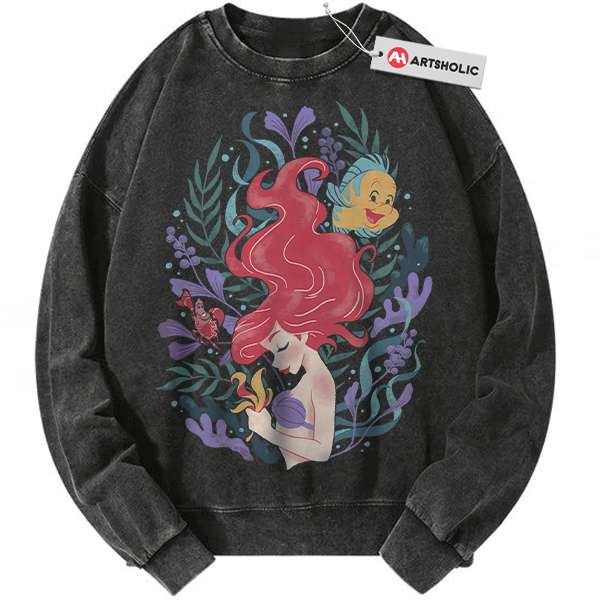 The Little Mermaid sweatshirt, Animated sweatshirt, Vintage Sweater