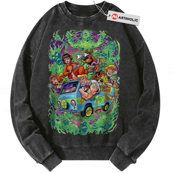 Scooby-Doo Sweatshirt, Animated Sweatshirt, Vintage Sweater