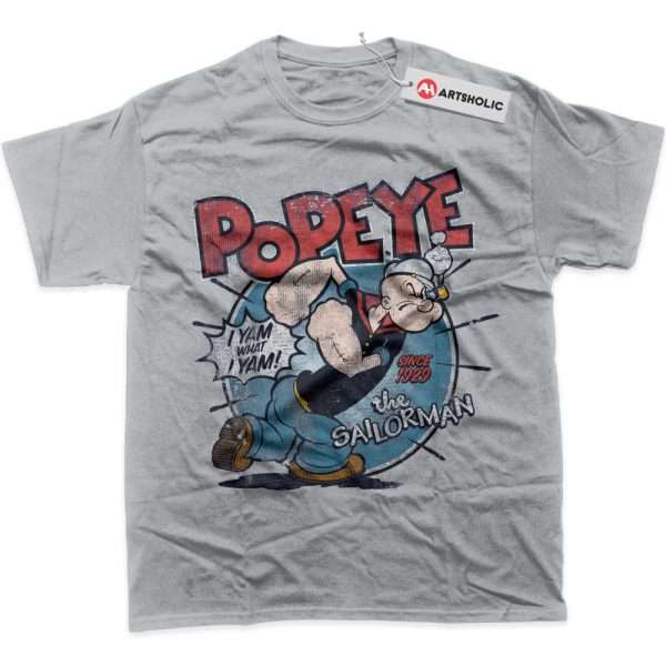 Popeye Shirt, Animated Shirt, Graphic T-Shirt