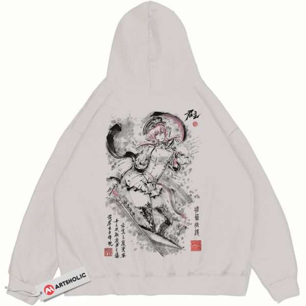 Monarch Hoodie, Azur Lane Hoodie, Game Hoodie, Vintage Hoodie