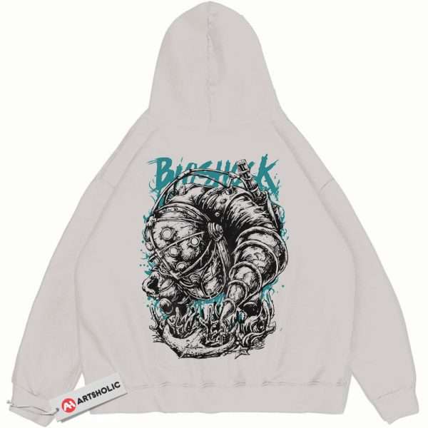 Bioshock Hoodie, Game Hoodie, Vintage Hoodie
