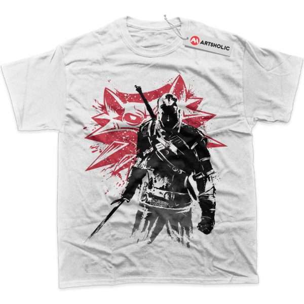 Geralt of Rivia Shirt, The Witcher Shirt, Game Shirt, Graphic Tee