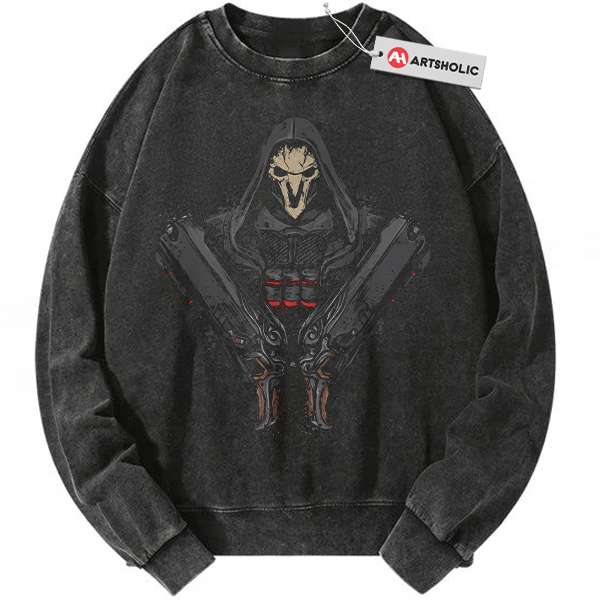 Reaper Sweatshirt, Overwatch Sweatshirt, Game Sweatshirt, Vintage Sweater