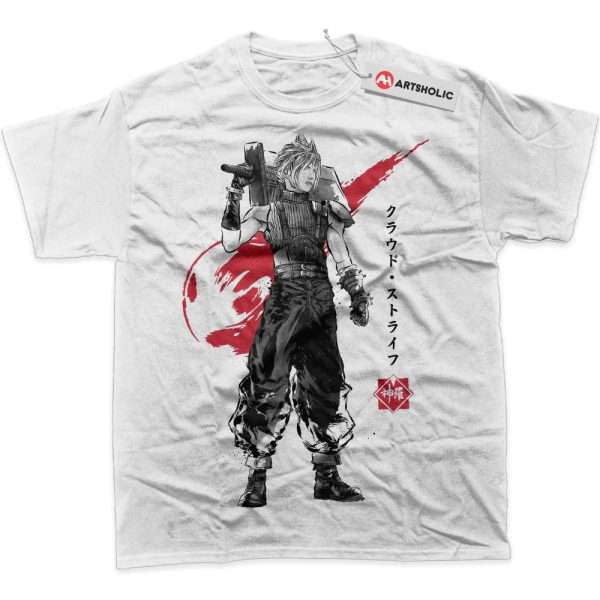Cloud Strife Shirt, Final Fantasy Shirt, Game Shirt, Graphic T-Shirt