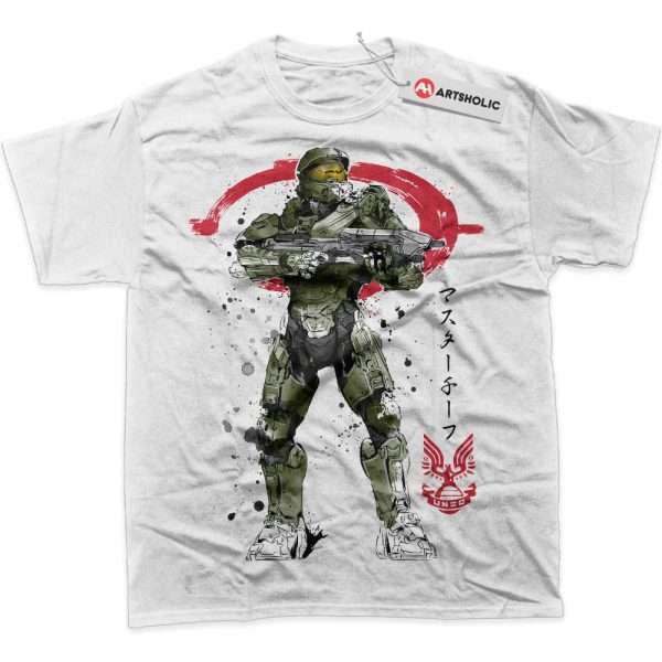 Master Chief Shirt, Halo Shirt, Game Shirt, Graphic Tee
