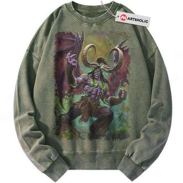Illidan Stormrage sweatshirt, Dota sweatshirt, World of Warcraft sweatshirt, WoW sweatshirt, Game sweatshirt, Vintage Sweater