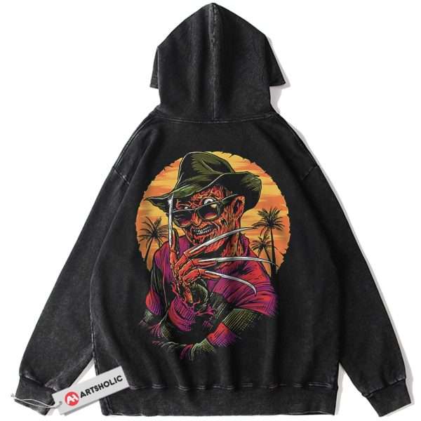 Freddy Krueger Hoodie, A Nightmare on Elm Street Hoodie, Halloween Hoodie, Horror Hoodie, Vintage Hoodie