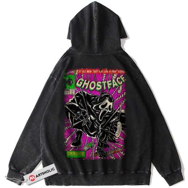 Ghostface Hoodie, Scream Hoodie, Halloween Hoodie, Horror Hoodie, Vintage Hoodie
