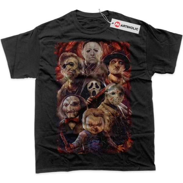 Chucky Shirt, Freddy Krueger Shirt, Jason Voorhees Shirt, Horror Shirt, Halloween Shirt, Graphic Tee