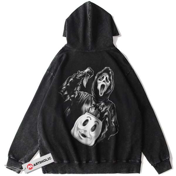 Ghostface Hoodie, Scream Hoodie, Halloween Hoodie, Horror Hoodie, Vintage Hoodie