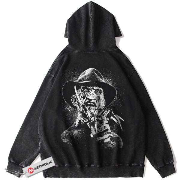 Freddy Krueger Hoodie, A Nightmare on Elm Street Hoodie, Horror Movie Hoodie, Vintage Hoodie