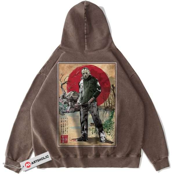 Jason Voorhees Hoodie, Friday the 13th Hoodie, Halloween Hoodie, Horror Hoodie, Vintage Hoodie