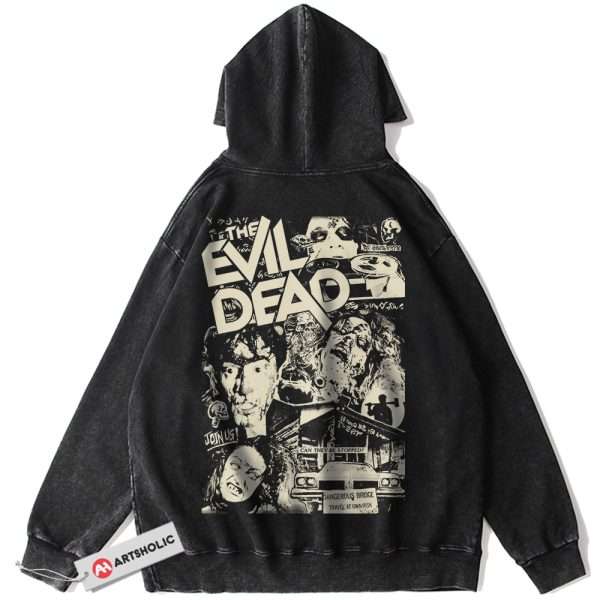 The Evil Dead Hoodie, Halloween Hoodie, Horror Movie Hoodie, Vintage Hoodie