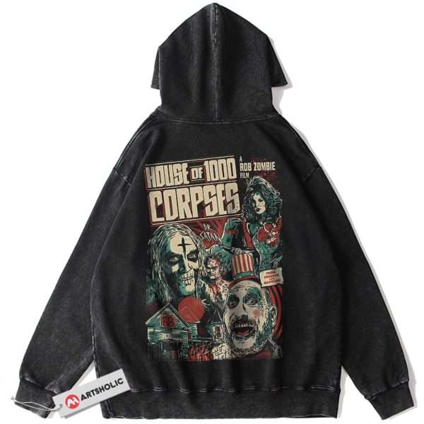 House of 1000 Corpses Hoodie, Halloween Hoodie, Horror Movie Hoodie, Vintage Hoodie