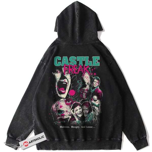 Castle Freak Hoodie, Halloween Hoodie, Horror Movie Hoodie, Vintage Hoodie