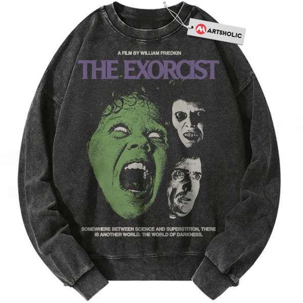 The Exorcist Sweatshirt, Halloween Sweatshirt, Horror Sweatshirt, Vintage Sweatshirt